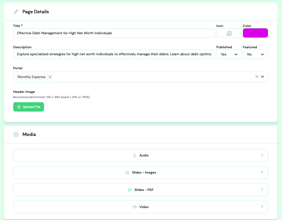 Customizable for your audience