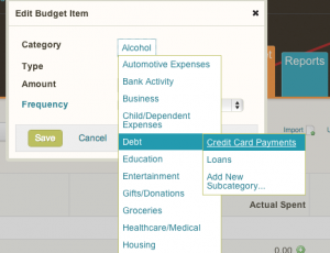 Categorization of Credit Cards